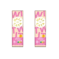 Delicata Reep witte chocolade met vanille 2-pack