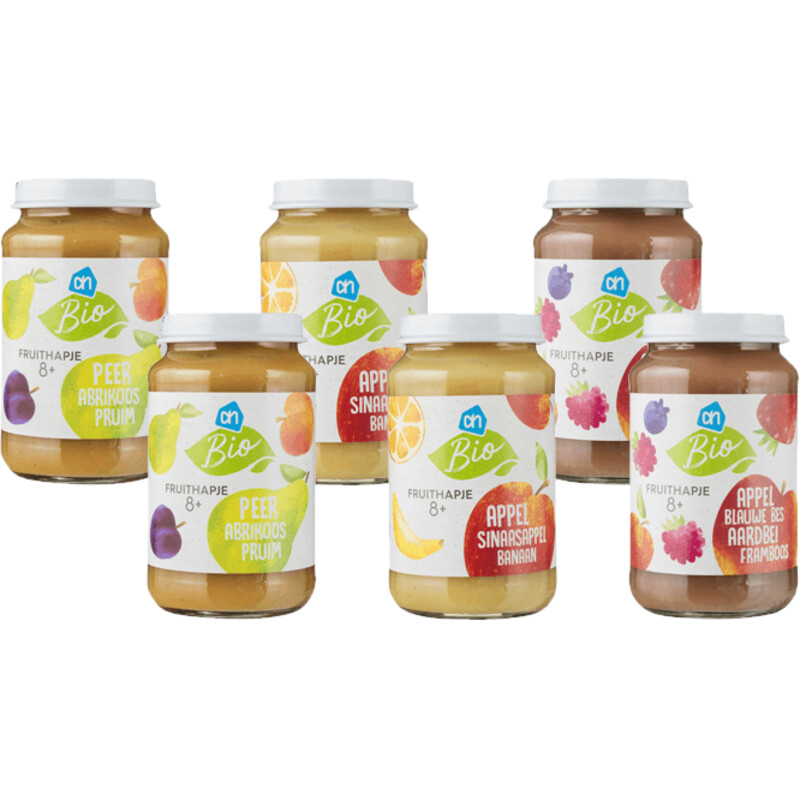 Een afbeelding van AH Biologisch fruit variatiepakket 8m