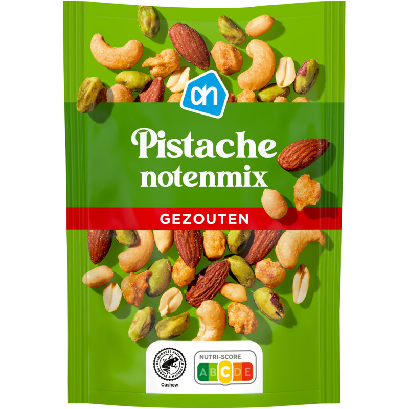 AH Gezouten pistachemix notenmix