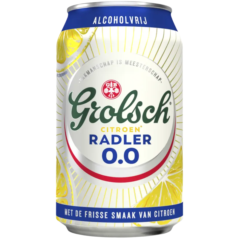 Grolsch Radler citroen 0.0%