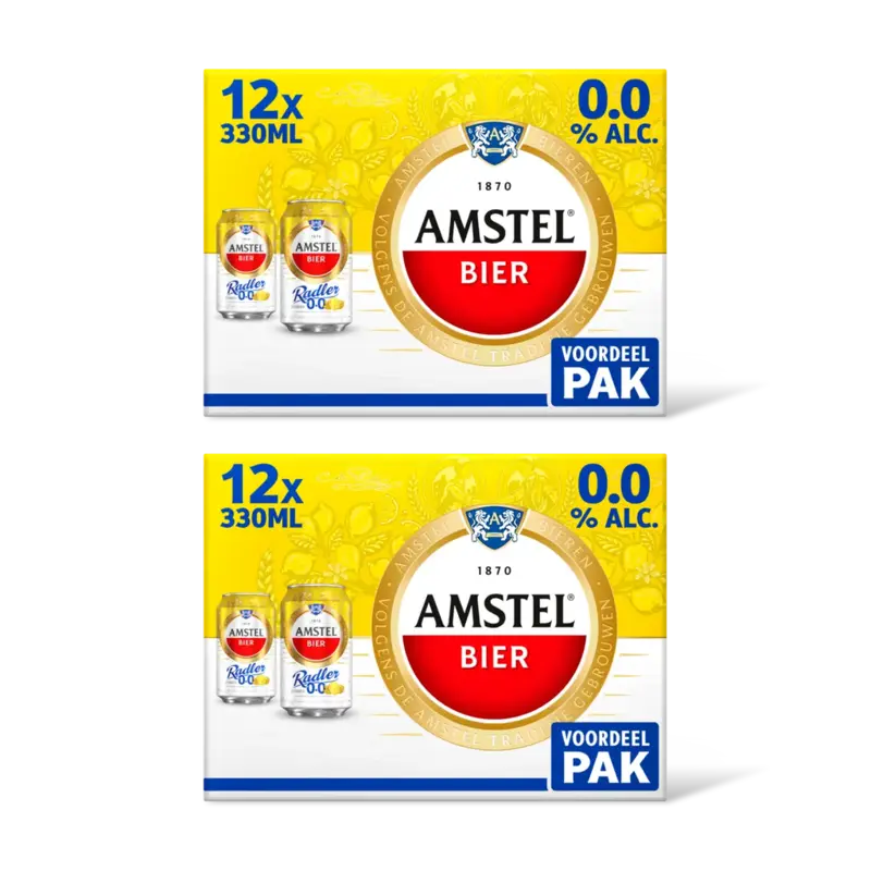 Amstel Radler citroen 0.0 12-pack 2-pack
