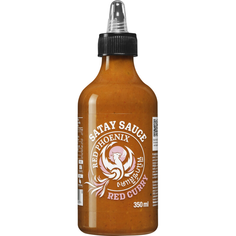 Een afbeelding van Red Phoenix Pindasaus met rode curry