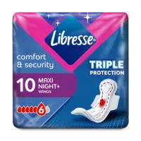 Libresse Maxi goodnight wings maandverband