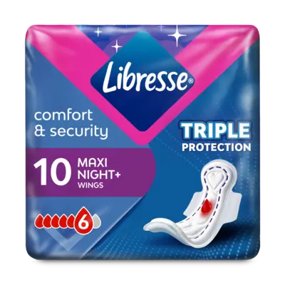 pdp-image-Libresse Maxi goodnight wings maandverband