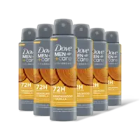 Dove Men+care sandalwood + vanilla 6pack