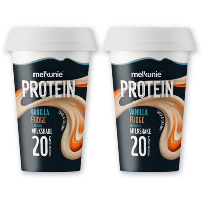 pdp-image-Melkunie Protein milkshake vanille fudge 2-pack