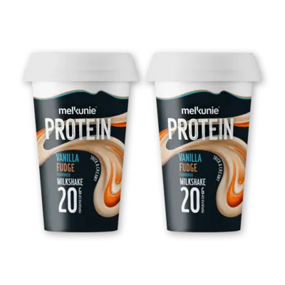 pdp-image-Melkunie Protein milkshake vanille fudge 2-pack