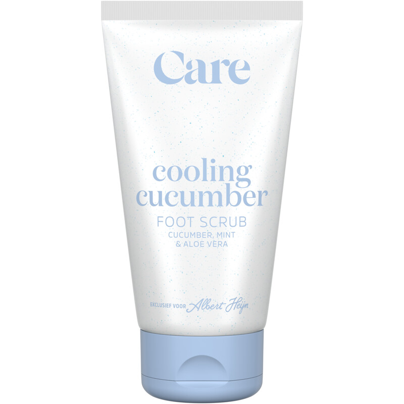 Care Cooling cucumber foot scrub