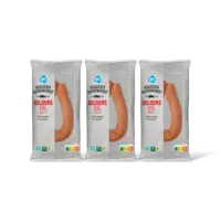 AH Slagersrookworst Gelders XXL 3-pack