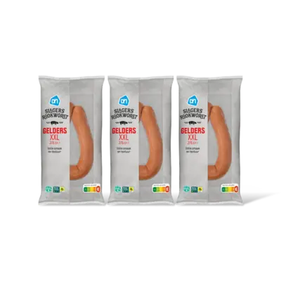 pdp-image-AH Slagersrookworst Gelders XXL 3-pack