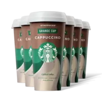 Starbucks Cappuccino grande cup ijskoffie 6-pack