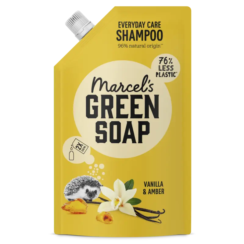 Marcel's Green Soap Vanilla & cherry blossom shampoo refill