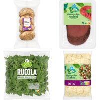 Een afbeelding van AH Excellent Bagel met plantaardige rosbief