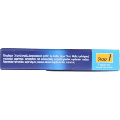 pdp-image-Nicotinell Nicotine pleister 21mg stap 1