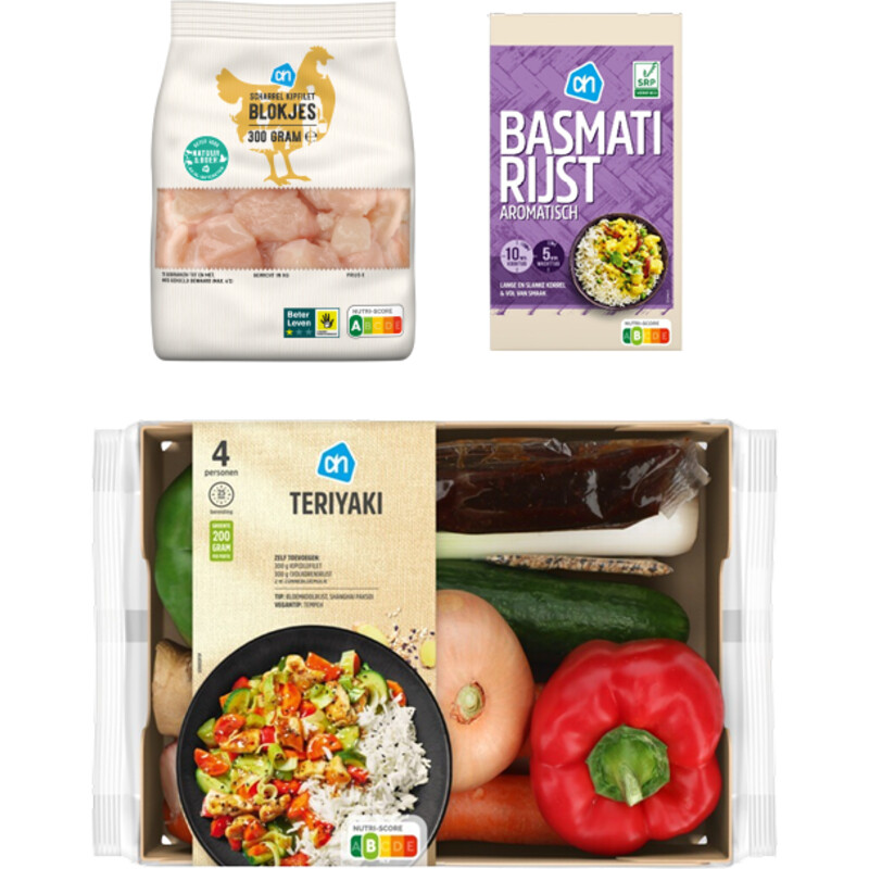 Een afbeelding van AH Japanse Teriyaki Verspakket