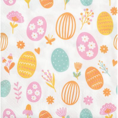 pdp-image-AH Servet gekleurde eieren 33x33cm