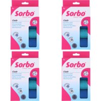 Een afbeelding van Sorbo Recycled microvezeldoekjes 4-pack