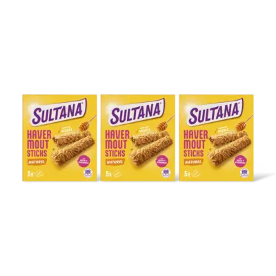 pdp-image-Sultana Havermoutsticks naturel golden syrup 3pk