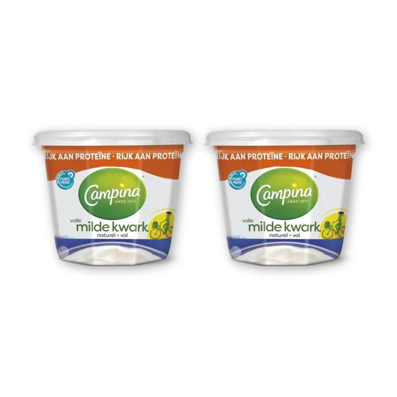 Volle milde kwark 2-pack