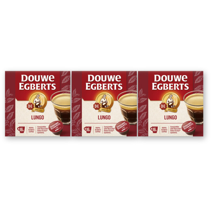 Douwe Egberts Dolce gusto lungo 3-pack