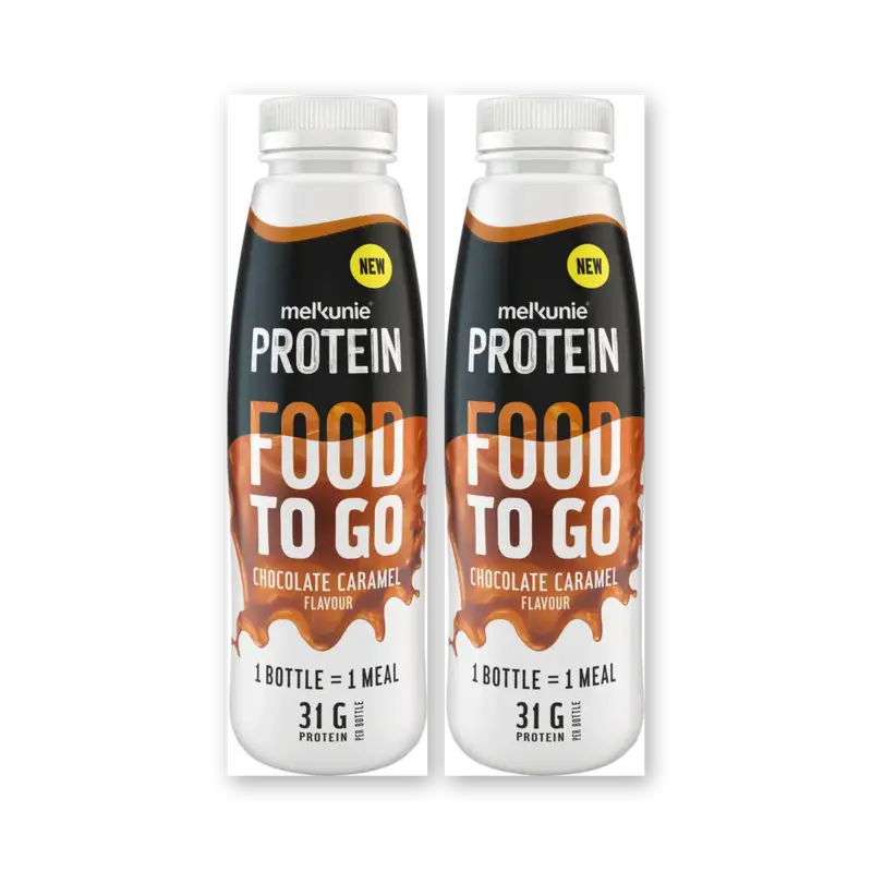 Protein food to go choc caram 2-pack