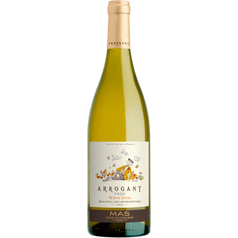 Een afbeelding van Arrogant Frog White Satin