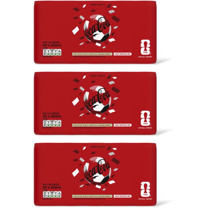 Coca-Cola Zero sugar 60-pack