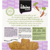 Een afbeelding van De Kleine Keuken Biologische haverkoekjes 12m+