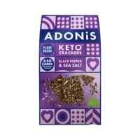 Adonis Keto cackers black pepper & sea salt