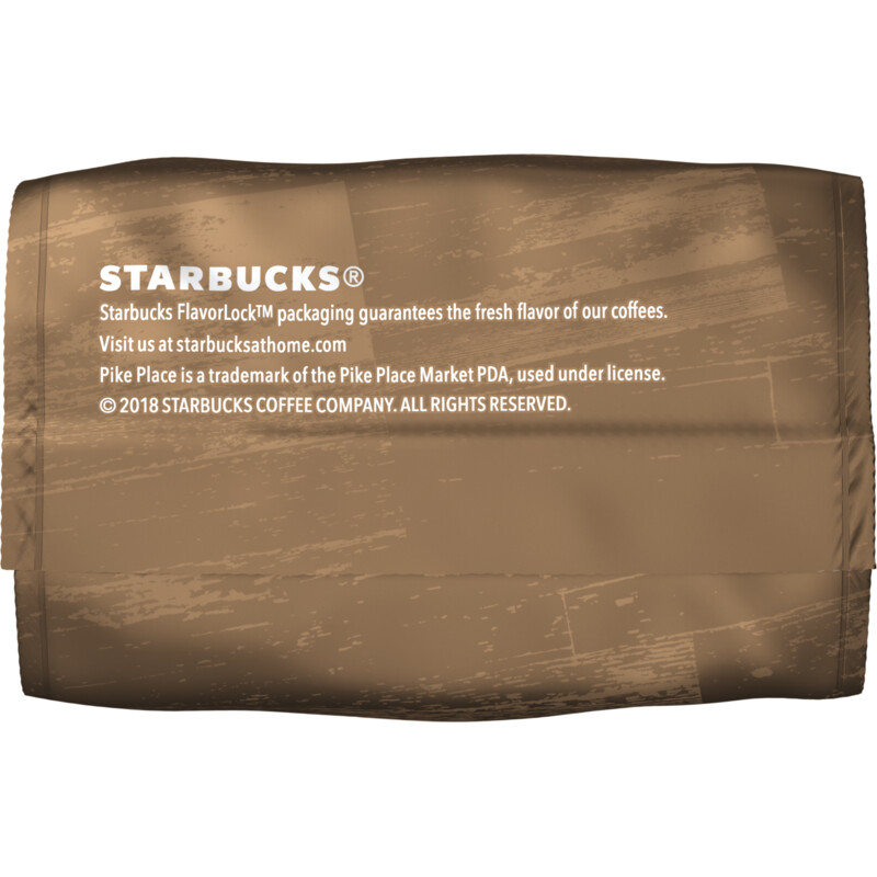 Een afbeelding van STARBUCKS WB PIKE PLACE ROAST 200g