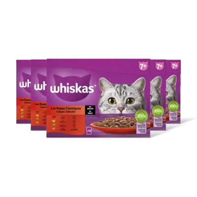 pdp-image-Whiskas 7+ Classic selectie in saus 5-pack