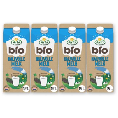 pdp-image-Arla Biologisch halfvolle melk 4-pack