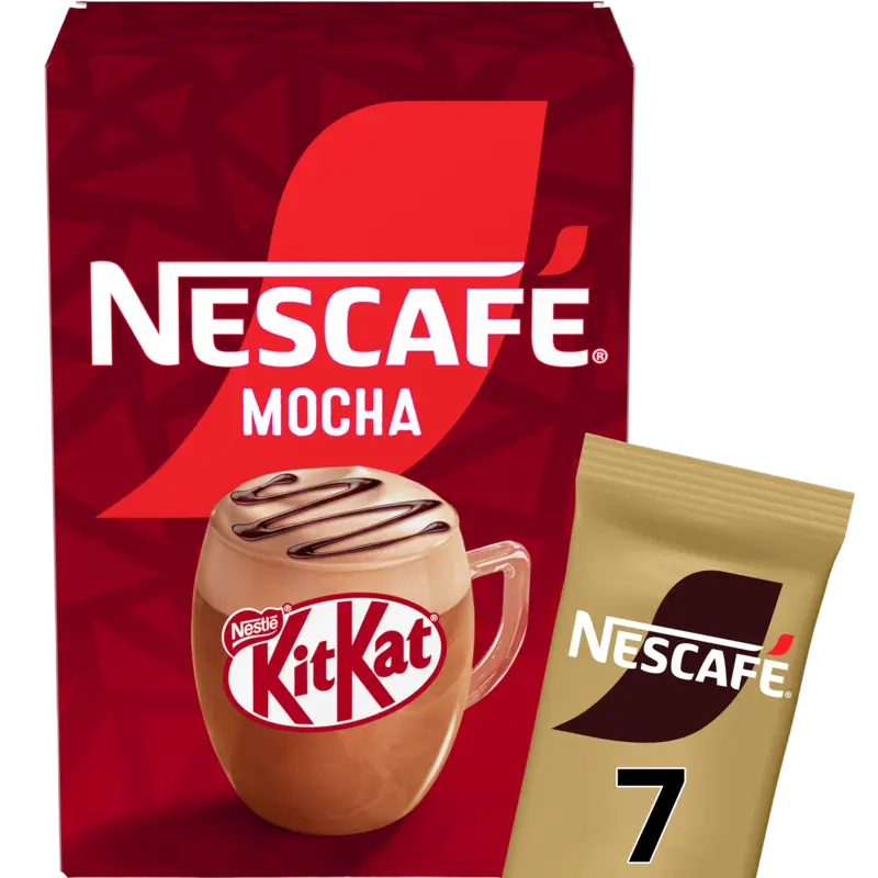 Mocha kitkat oploskoffie