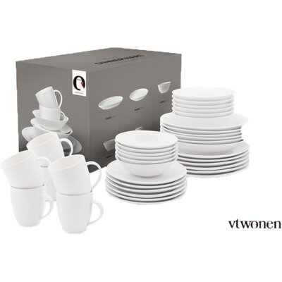 pdp-image-vtwonen Serviesset 36-delig white