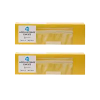 AH Hersluitbare zakjes 0.4 & 1.2 ltr 2-pack
