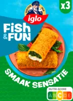 Iglo Fish&fun smaak sensatie