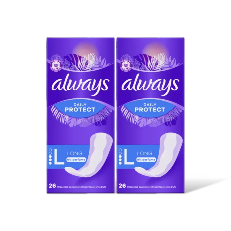 Daily protect long inlegkruisjes 2-pack