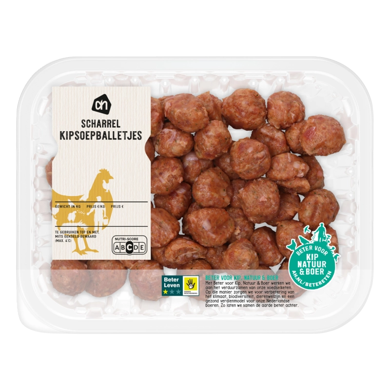 AH Scharrel kipsoepballetjes