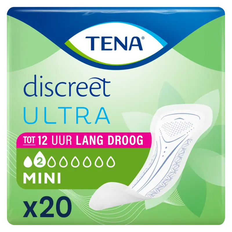 Discreet ultra mini maandverband