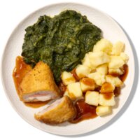 Een afbeelding van AH Cordon bleu met spinazie