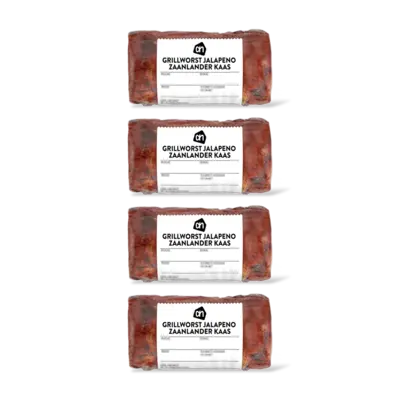 pdp-image-AH Grillworst jalapeno Zaanlander kaas 4-pk