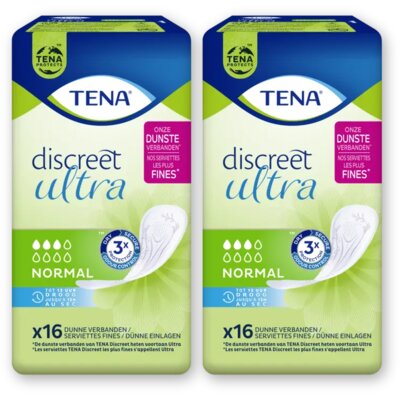 pdp-image-Tena Discreet ultra normal maandverband 2-pck
