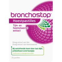 Een afbeelding van Bronchostop Hoestpastilles tijm- en heemstwortel