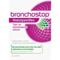 Bronchostop Hoestpastilles tijm- en heemstwortel