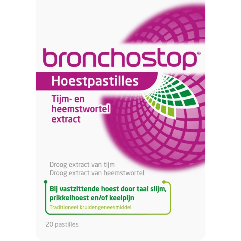 Hoestpastilles tijm- en heemstwortel
