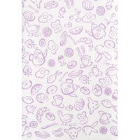 Een afbeelding van AH Tafellaken lila figuurtjes