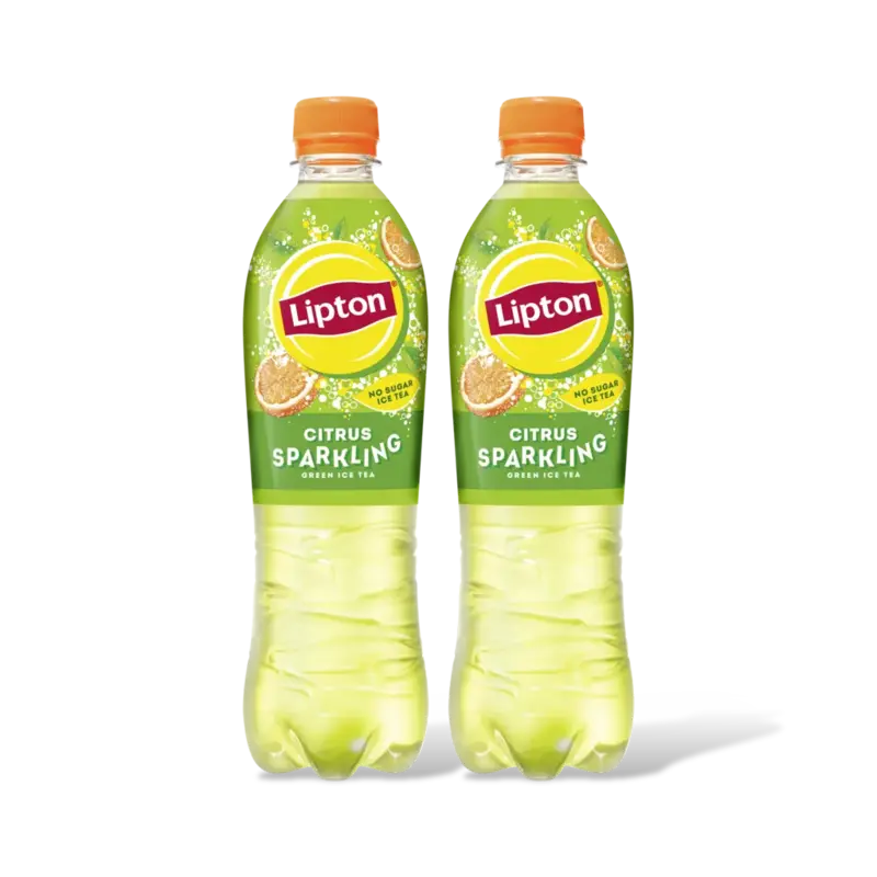 Lipton Ice tea green citrus sparkling ns 2-pack
