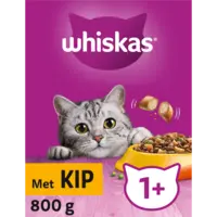 Whiskas 1+ Brokken met kip