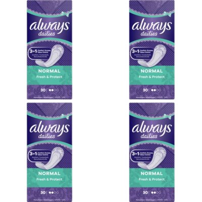 pdp-image-Always Dailies Fresh Normal 0% 4-pack