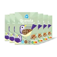 AH Granola koolhydraat verlgd 0% suiker 6pk